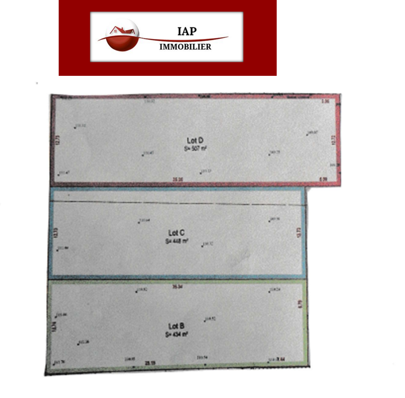 A 2 Kms d'ORGERUS TERRAIN VIABILISE