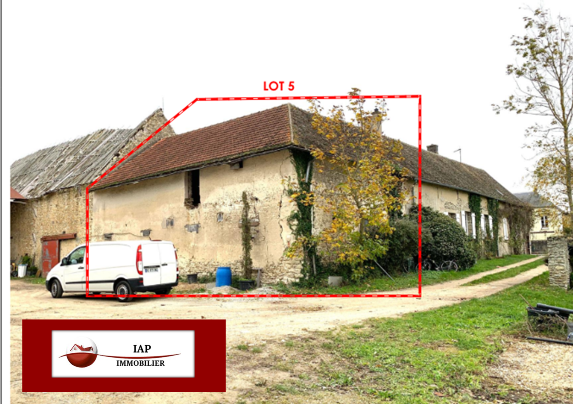 GRANGE A RENOVER. GRESSEY 78550