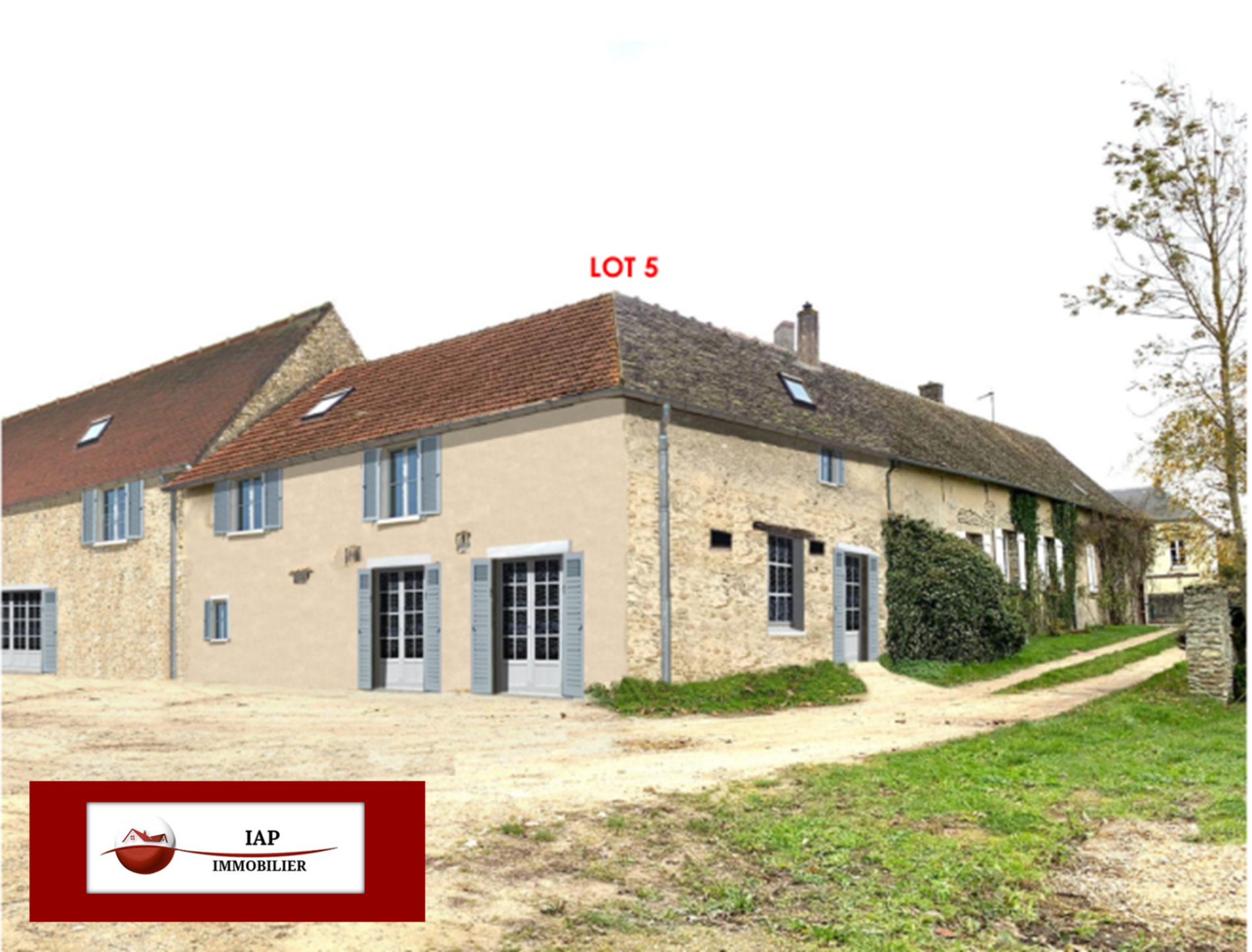 GRANGE A RENOVER. GRESSEY 78550