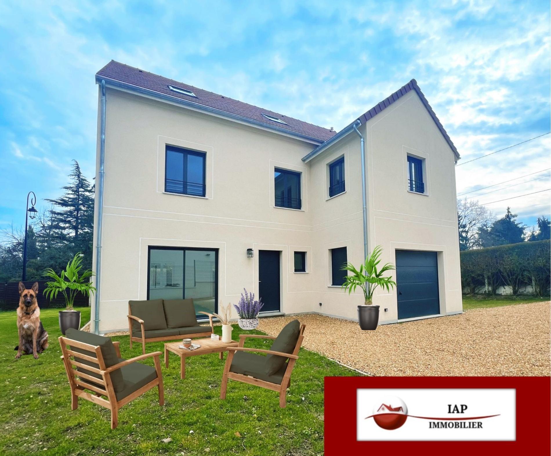 FRAIS DE NOTAIRE REDUITS.   MAISON NEUVE DE 2024, CENTRE VILLE de MONTFORT L'AMAURY A PIED